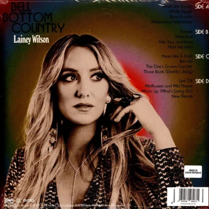 Lainey Wilson - Bell Bottom Country Watermelon LP (Swirl Vinyl Edition) Plak