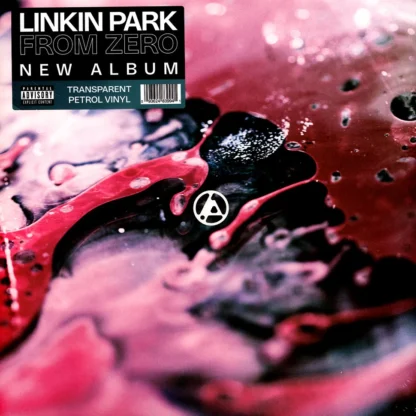 Linkin Park – From Zero (Translucent Petrol Blue Vinyl Edition) LP - Görsel 4