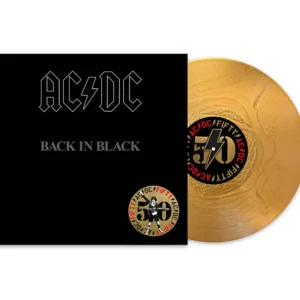 ACDC - Back In Black Limited Gold Vinyl edition LP