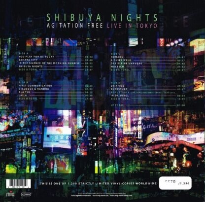 Agitation Free – Shibuya Nights 2LP - Görsel 2