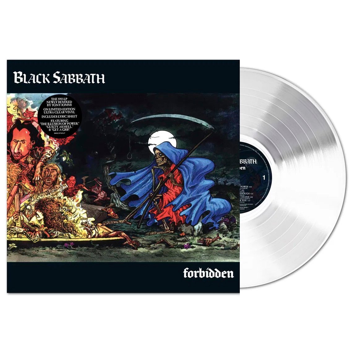 Black Sabbath - Forbidden (Ultra Clear Vinyl 2024 Remixed edition)