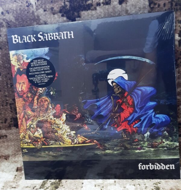 Black Sabbath - Forbidden (Ultra Clear Vinyl 2024 Remixed edition) - Görsel 3