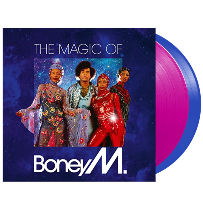 Boney M. - The Magic Of Boney M. 2 LP (Magenta Blue Transparent Vinyl)