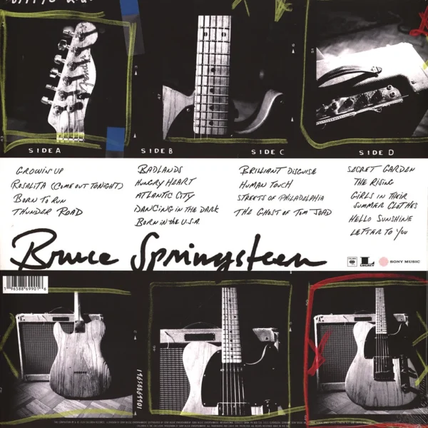 Bruce Springsteen - Best of Bruce Springsteen 2 LP (Limited Atlantic Blue Vinyl edition) - Görsel 2