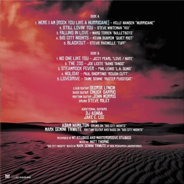 George Lynch - A Tribute To Scorpions (Red Vinyl) - Görsel 2