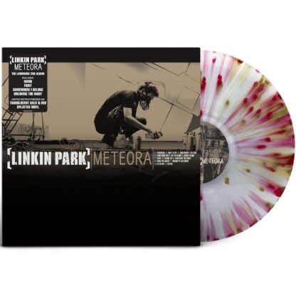 Linkin Park - Meteora Limited Translucent Gold & Red Splatter Vinyl edition
