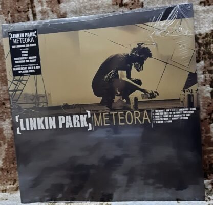 Linkin Park - Meteora Limited Translucent Gold & Red Splatter Vinyl edition - Görsel 4