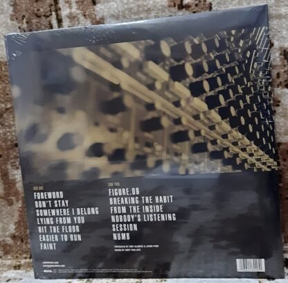 Linkin Park - Meteora Limited Translucent Gold & Red Splatter Vinyl edition - Görsel 2