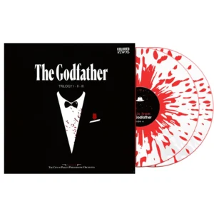 The Godfather Trilogy Red White Splatter Vinyl 2 LP