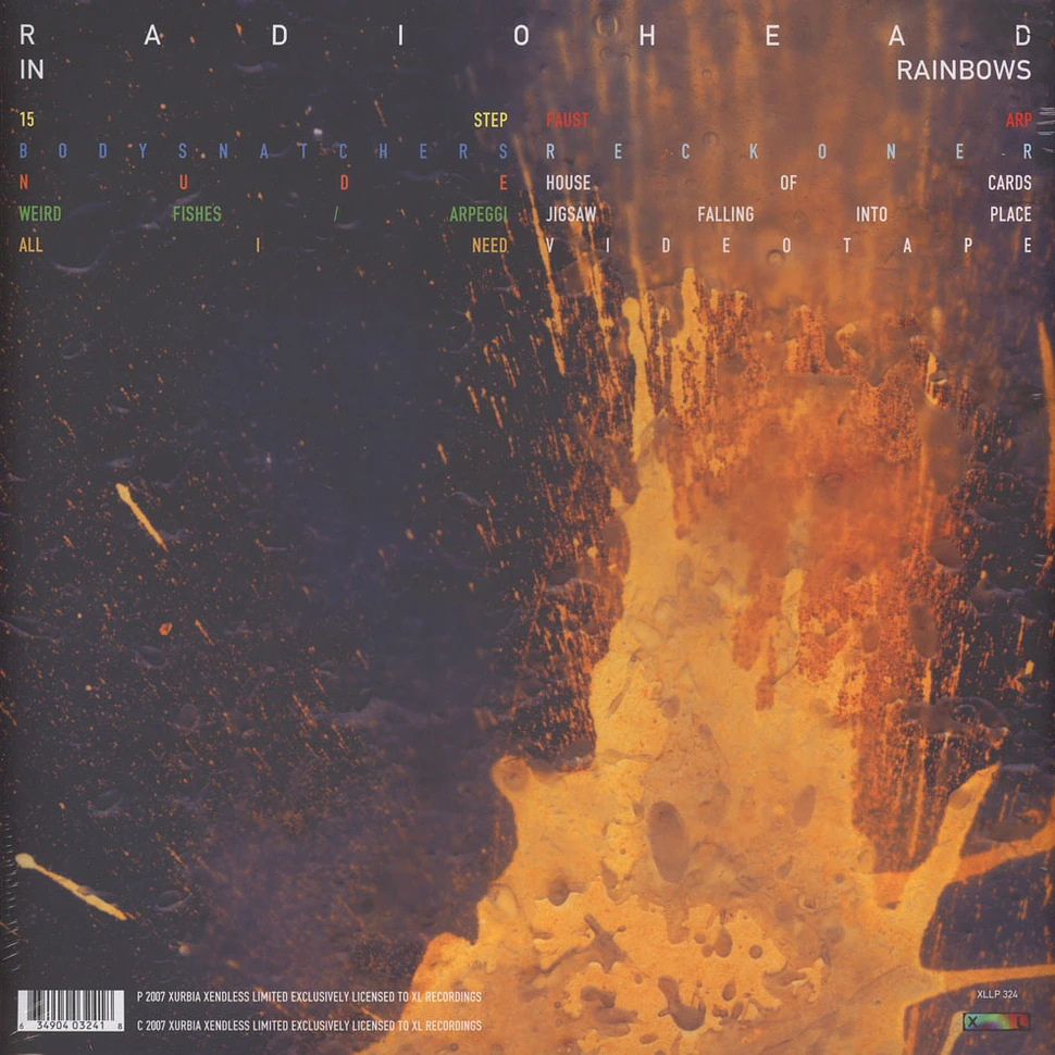 Radiohead - In Rainbows LP (180 gram edition) - Görsel 2
