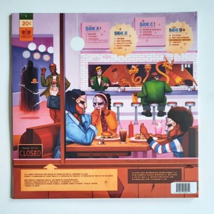 MF DOOM - MM..Food 20th Anniversary Sweetart Vinyl Edition - Görsel 4