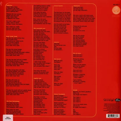 Aphrodite's Child - 666 2LP (The Apocalypse of John, 13/18) - Görsel 2