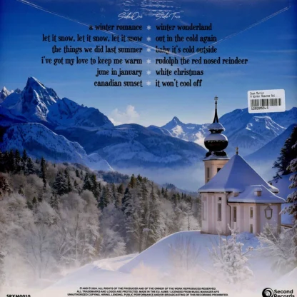Dean Martin - A Winter Romance (Gold Vinyl) - Görsel 2