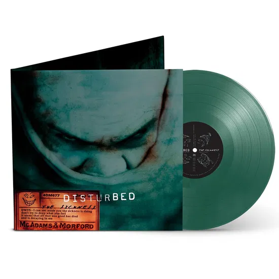 Disturbed - The Sickness Limited 25th Anniversary Green Vinyl edition