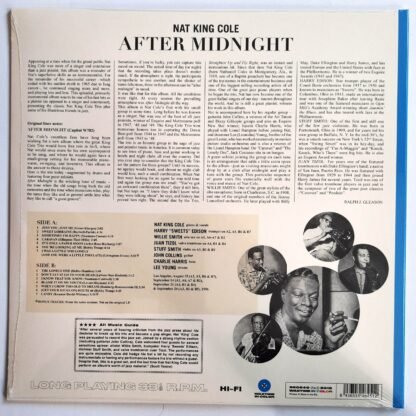 Nat King Cole - After Midnight (Limited Transparent Blue Vinyl) - Görsel 2