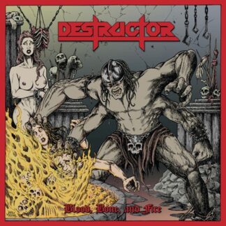 Destructor - Blood. Bone And Fire (Cloudy Blood Vinyl) 1LP
