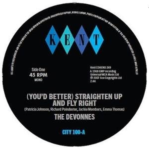 The Devonnes - (You'd Better) Straighten Up And Fly Right / Doin' "The Gittin' Up" 1LP