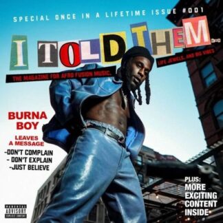 Burna Boy - I Told Them... 1LP