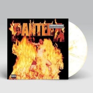 Pantera - Reinventing the Steel (Marbled White & Yellow Flames) 1LP