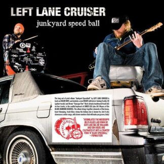 Left Lane Cruiser - Junkyard Speedball (Red / Black Smash Vinyl) 1LP