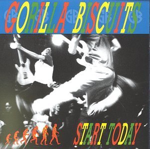 Gorilla Biscuits - Start Today (Transparent Gren Vinyl) 1LP