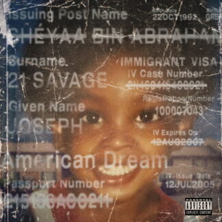 21 SAVAGE - AMERICAN DREAM 2LP