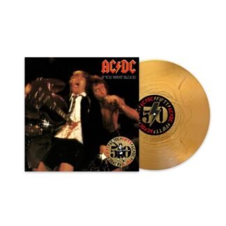 AC/DC - If You Want Blood You've Got It (50th Anniversary Gold Color Vinyl)
