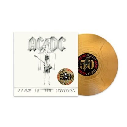 AC/DC - Flick Of The Switch (50th Anniversary Gold Color Vinyl)