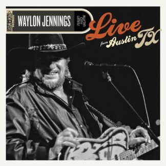 Waylon Jennings - Live From Austin. Tx 84 (Blue Splatter Vinyl) 1LP