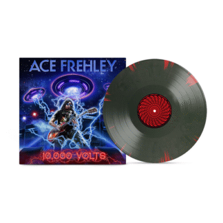 ACE FREHLEY - 10.000 Volts (Edge Only Splatter/Metal Gym Locker/Red Splatter Vinyl)