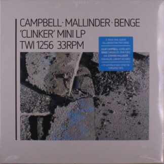 Mallinder & Campbell & Benge - Clinker (turquoise / Mini Album) 1LP