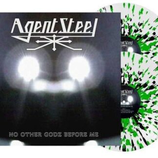 Agent Steel - No Other Godz Before Me (Green / Black / White Splatter Vinyl) 2LP