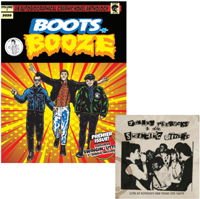 Boots-n-booze - Comic with Swingin' Utters 7 Inch Book
