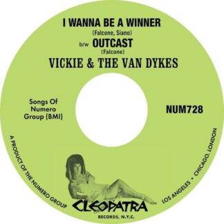 Vickie & the Van Dykes - I Wanna Be A Winner / Outcast (Green / White Marble Vinyl) 1LP