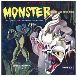 Frankie Stein and His Ghouls - Monster Sounds and Dance Music (Coke Clear with Yellow "Serpentine" Swirl Vinyl) 1LP