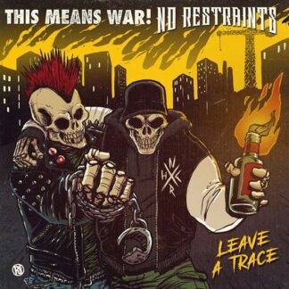 This Means War / No Restraints - Leave A Trace (Split Album) (Translite Orange Vinyl) 1LP