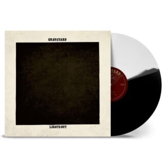Graveyard - Lights Out (Black / White Split) 1LP