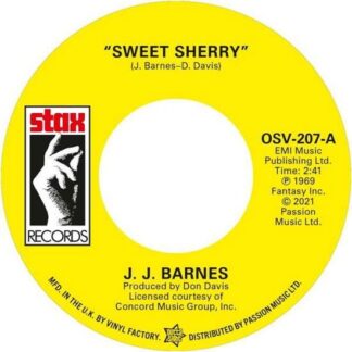 J.j. Barnes - Sweet Sherry / The Whole Damn World Is Going Crazy 1LP