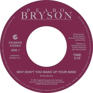 Beabo Bryson - Why Don't You Make Up Your Mind / Paradise 1LP