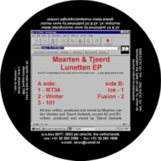 Maarten & Tjeerd - Lunetten EP 1LP