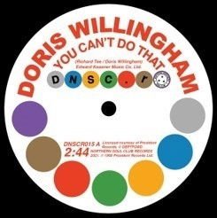 Doris Willingham & Pat Hervey with the Tiaras - You Cant Do That / Cant Get You Out Of My Mind 1LP