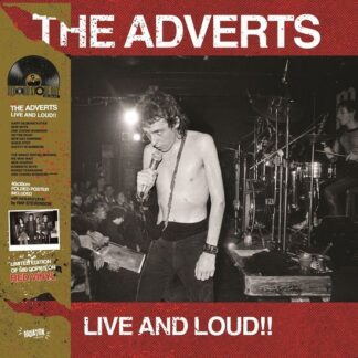 Adverts / Ruts - Live & Loud 1LP