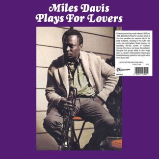 Miles Davis - Plays For Lovers (Numbered Edition) (Clear Vinyl) 1LP