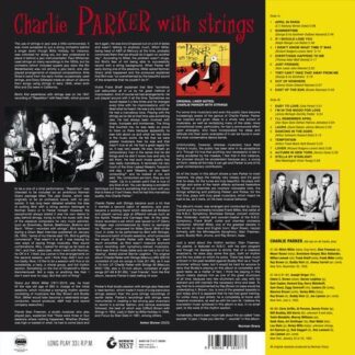 Charlie Parker - Charlie Parker With Strings (Purple Vinyl) 1LP