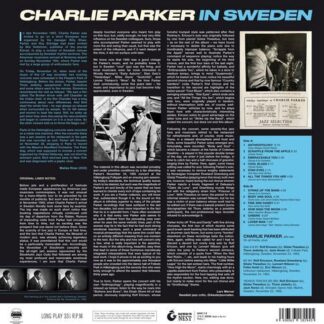 Charlie Parker - In Sweden (Solid Blue Vinyl) 1LP