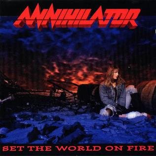 Annihilator - Set The World On Fire 1LP