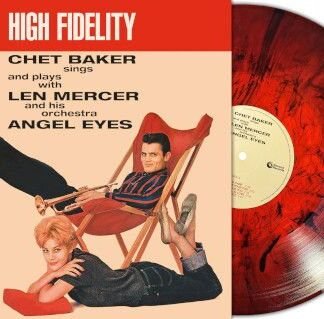 CHET BAKER - Angel Eyes (Red Marble Vinyl)