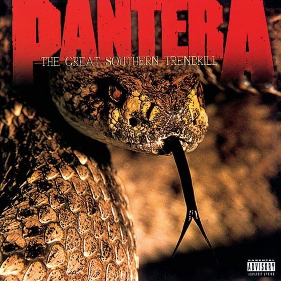 PANTERA - GREAT SOUTHERN TRENDKILL 1LP WHITE ORANGE