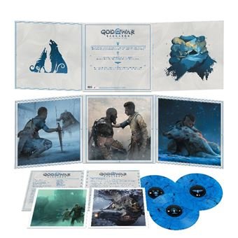 BEAR MCCREARY - GOD OF WAR RAGNAROK (O... 3LP .. RAGNAROK / DARK BLUE/BLACK MARBLED