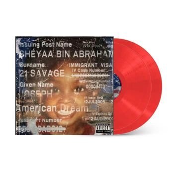 21 SAVAGE - AMERICAN DREAM 2LP RED
